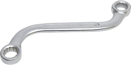 BGS S-model dubbele ringsleutel twaalfkant - 10 x 11 mm