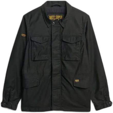 Superdry Collared M65 Jas Zwart XL Man