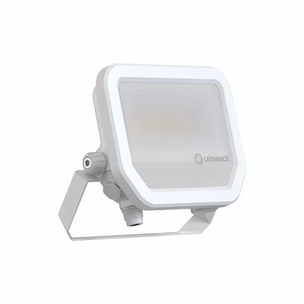 Ledvance LED Floodlight Aluminium Wit 17W 2400lm 100D - 865 Daglicht | IP66 - Symmetrisch