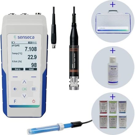 Senseca PRO595-SET_PH/O530_L3 pH-meter pH-waarde, Redox (ORP), Temperatuur