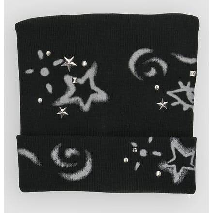 A.LAB Stencil Black Cat Muts zwart