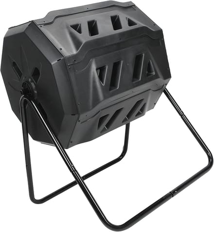 Compostbak Grote Capaciteit - Organische Afvalbak - Compost Maken - Duurzame Openluchtcomposter - 160 Liter - Groen
