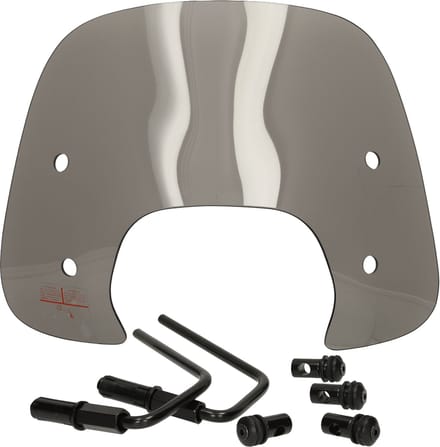 Mezoly Windscherm laag Vespa Sprint smoke