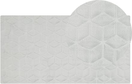 THATTA - Vloerkleed - Lichtgrijs - 80 x 150 cm - Nepbont