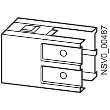 BVP:043977 Siemens eindflens 160-400 A BD2-400-FE Flens 1 stuk(s)