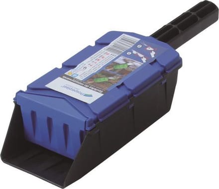 Prosperplast - ISSS-B333 - Doseerschep, strooischep - Sharkie - Blauw - Kunststof