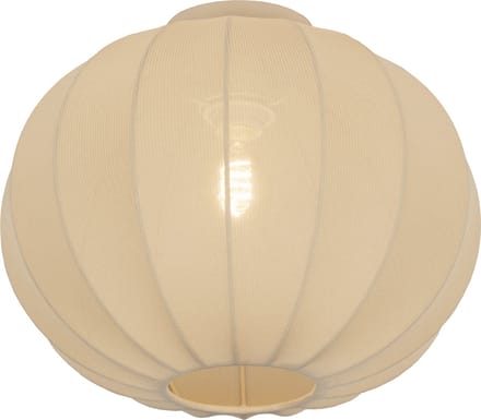 Lumidora Plafondlamp 74455 - Plafonniere - TACK - E27 - Beige - Creme - Zand - Textiel - ⌀ 38 cm