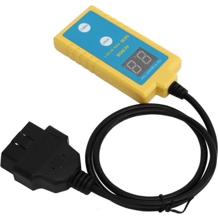 Scanner de Réinitialisation SRS avec Câble 20 Broches Écran LCD Précis Outil de Réparation Diagnostique Adapté pour E34 E38 Fabriqués Entre blue