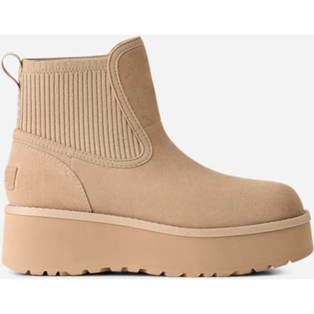 UGG® Cityfunc Chelsea for Women in Brown, Size 9, Suede/Polyester