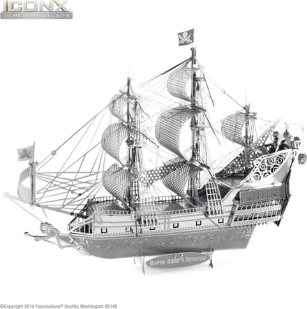 Queen Anne's Revenge - 3D puzzel