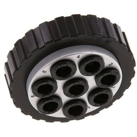 POM Meervoudige Koppeling Insteeknippel 8x8 mm Push-in-aansluitingen Vacuum