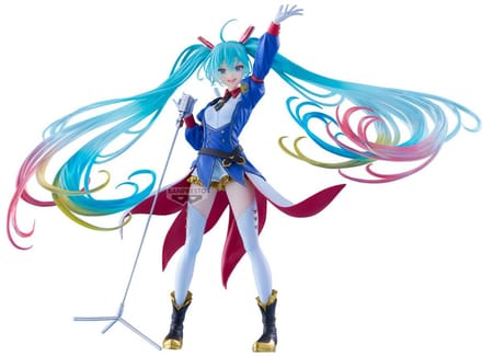 Gundam X Miku Banpresto Evolve PVC Statue Hatsune Miku Figure 21 cm