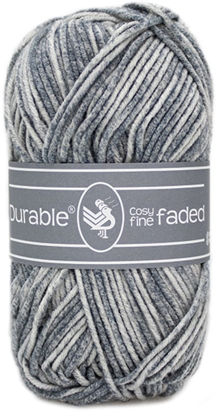 Durable Cosy Fine Faded - 2228 Silver Grey