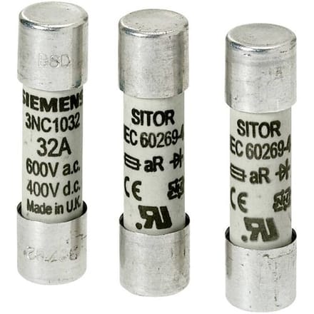 Siemens 3NC1432 Cilinderzekeringmodule 10 stuk(s)