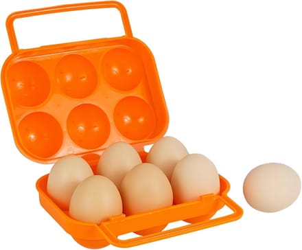 6 Grates Egg Holder, Egg Holder for Refrigerator, Egg Box, Eggs Storage, Eggs Storage for Multi in the Refrigerator - ShopVlot