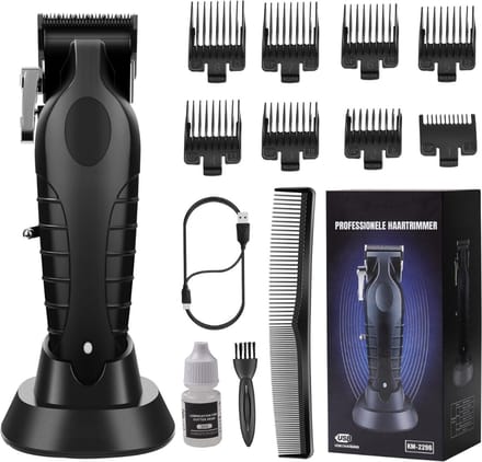 QORA® Trimmer Baard - Trimmer - Zwart - 17cm x 5cm x 5cm