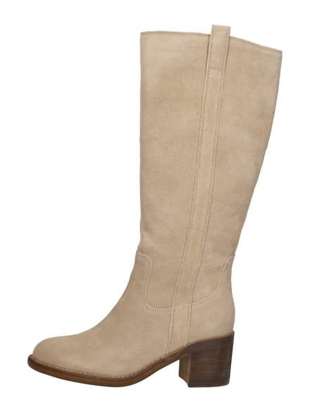 SUB55 Lange Laarzen Lange Laarzen - beige - Maat 36