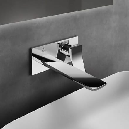 Ideal Standard Conca Tap - Inbouw wastafelkraan, uitloop 22 cm, chroom A7372AA