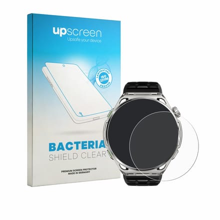 upscreen - Screenprotector voor Amazfit Balance 3 - Folie Beschermfolie transparant antibacterieel