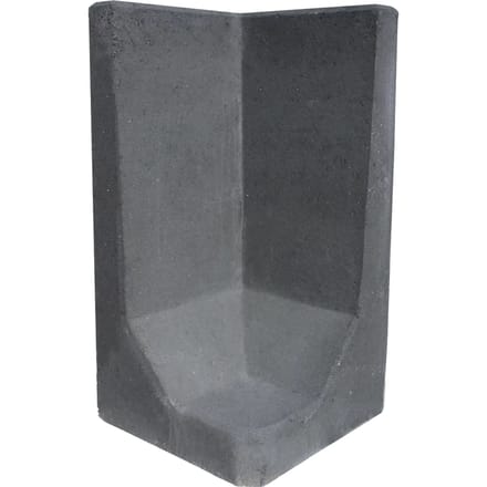 L-Hoekelement 80x40x40 Antraciet