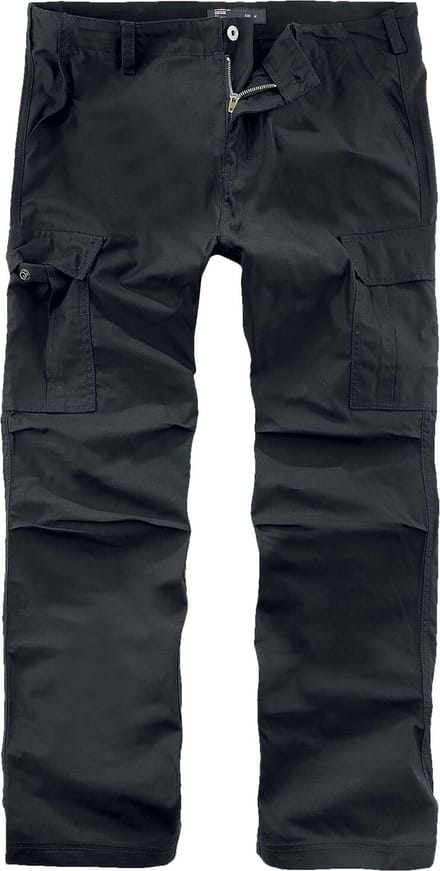 Vintage Industries Cargobroek - Owen Pants - S tot XXL - voor Mannen - zwart