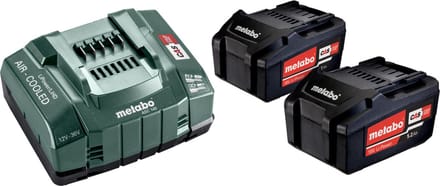 Metabo 685051000 18V Li-Ion accu starterset (2x 5.2Ah) + lader