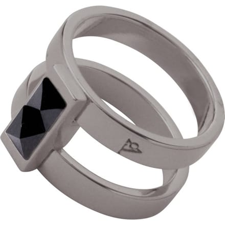 TOV Essentials Ring - Phoenix Multi Ring - 18 - Grijs/Zwart