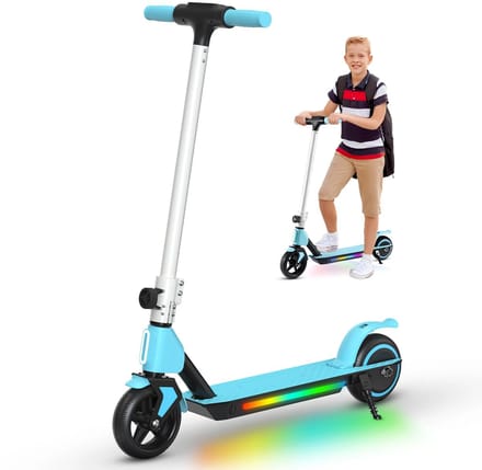 SIMATE S2 Elektrische Step Kinderen 6 tot 12 – 130W – Max. 14 km/u – Blauw