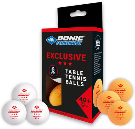 Donic Schildkröt 3 Star Avantgarde Tafeltennisballen (6-pack)