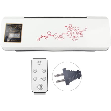 Elektrische Airconditionerventilator Wandmontage Eenvoudige Bediening Temperatuurbeveiliging Timer Verwarming en white