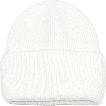 Offwhite wollen muts voor winter - dames - one size - witte wintermuts met brede rand - wol/acryl - STUDIO Ivana