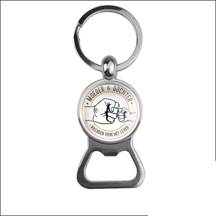 Bieropener Glas - Moeder & Dochter