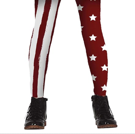 Fiestas Guirca - USA clown Legging (7-12 jaar)