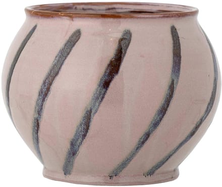 Bloomingville Bloempot aardewerk roze Iman 21cm