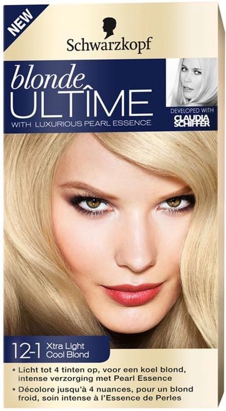 12-1 Xtra Light Cool Blond - 1 stuk - Haarverf