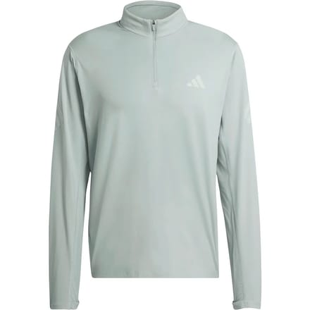 Adidas Performance Adi365 Iconic Longsleeve Met Halflange Rits - Heren - Groen