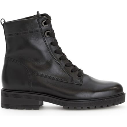 Gabor Gabor Veterboots zwart Leer