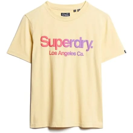 Superdry - Tonal Rainbow Core T-shirt - Dames - T-shirts