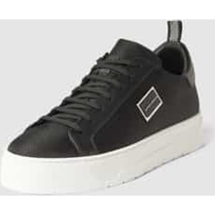 Sneakers met logodetail, model 'New Metal'