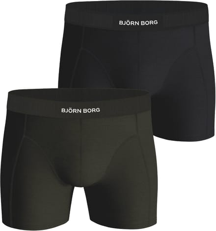 Björn Borg Lyocell boxers - heren boxers normale lengte (2-pack) - multicolor