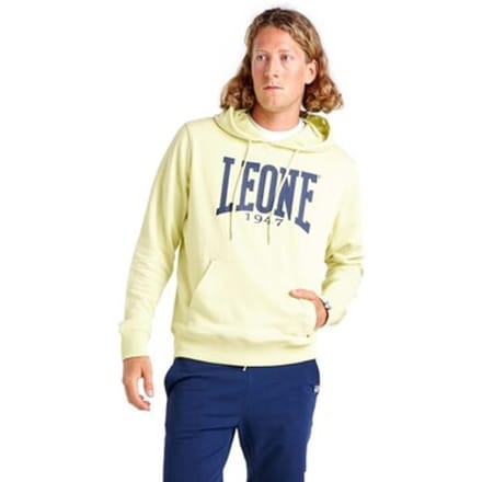 Capuchon sweaters Leone 1947 Man Hoody Fleece Big Logo Not Brusched
