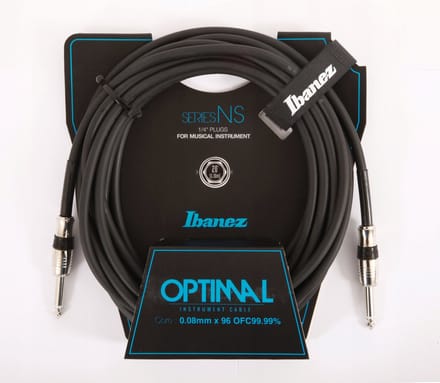 Ibanez NS20 Gitaarkabel 2x Jack 6.3mm Mono 6.1m