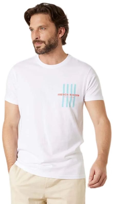 Deeluxe Frenchy T-shirt Met Korte Mouwen Wit M Man