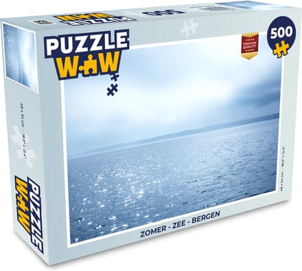 Puzzel Zomer - Zee - Bergen - Legpuzzel - Puzzel 500 stukjes