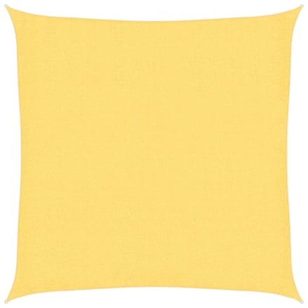 vidaXL - Zonnescherm - HDPE - vierkant - beige - 3,6x3,6 - m