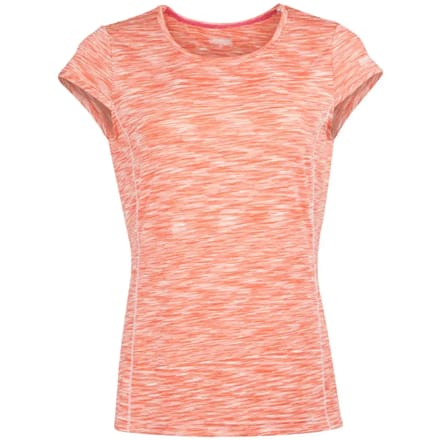 T-shirt Korte Mouwen Hiking Dames Textuurpatroon