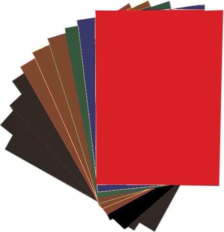 Quantore Knutselkarton - Grote vellen 50x70 cm - 10 gekleurde vellen