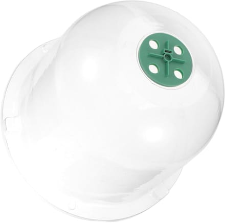 Plantenkoepel - Kweekkas - Planten Beschermen - Met Groeilicht - 25.5 cm - Transparant