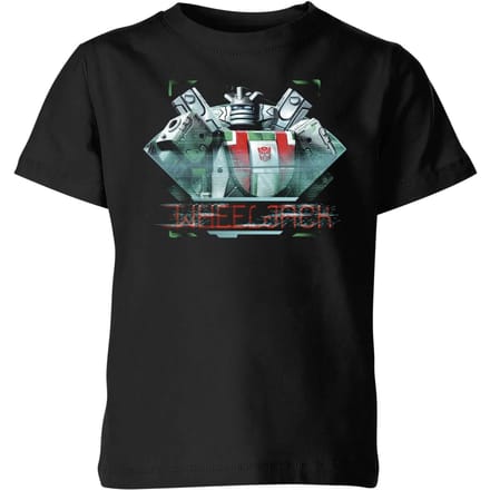 Transformers Wheeljack Glitch Kids' T-Shirt - Zwart - 122/128 (7-8 jaar)
