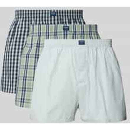 Boxershorts met elastische band in een Set van 3